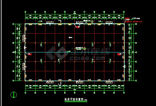 鋼結構 平面圖（cad鋼結構平面圖符號解讀鋼結構施工圖參數詳解）