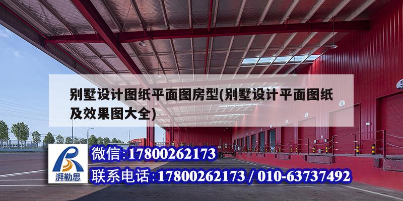 別墅設計圖紙平面圖房型(別墅設計平面圖紙及效果圖大全) 結構地下室施工