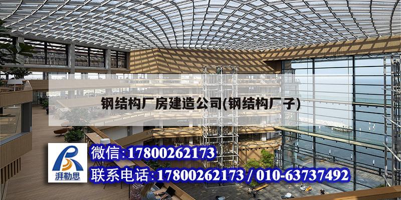 鋼結構廠房建造公司(鋼結構廠子) 鋼結構網架設計