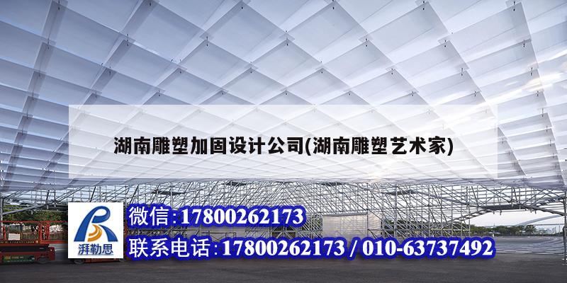 湖南雕塑加固設計公司(湖南雕塑藝術家) 建筑消防施工