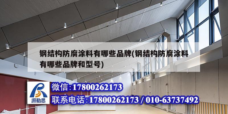 鋼結構防腐涂料有哪些品牌(鋼結構防腐涂料有哪些品牌和型號)